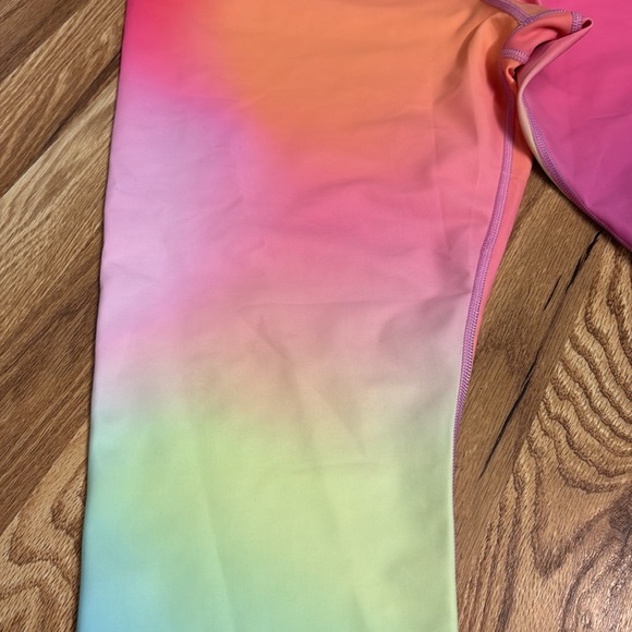 ATHLETA Love Proudly 7/8 Rainbow Ombré Leggings size XL - Picture 11 of 16